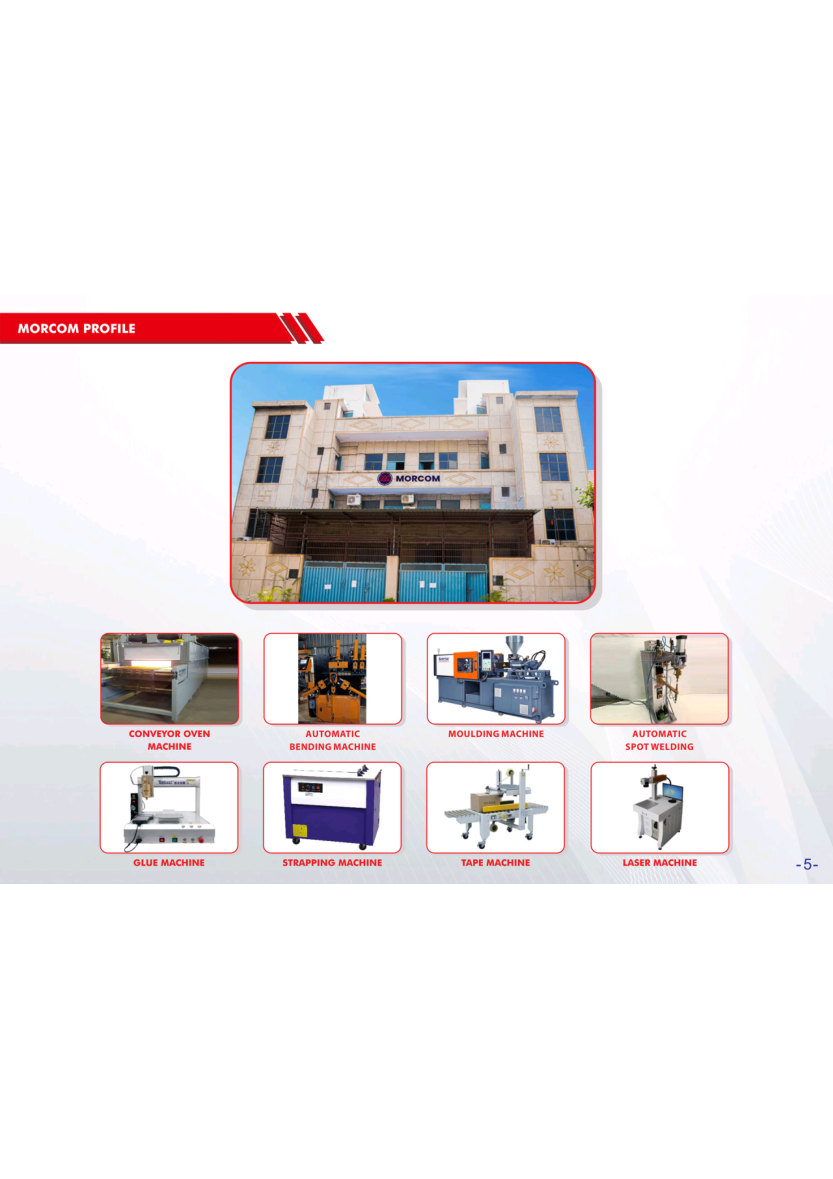 Manufacturing profile