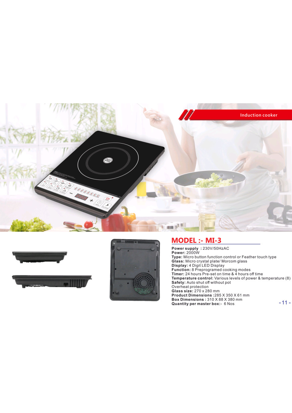 MI-3 Induction Cooker